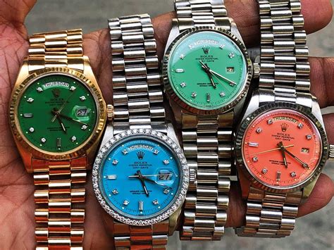 replace face color womens rolex